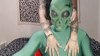 This kinky webcam slut is marvelous and you can tell she loves aliens