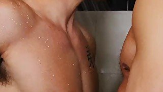 ShowerBait Warm up toy shower fuck with Casey Everett and Fx Rios