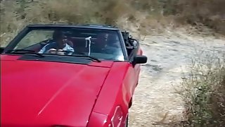 Redhead Kali Stylz Fucks Man In His Convertible