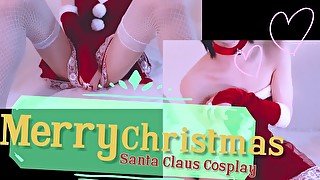 【メリークリスマス♡】ミニスカサンタと性なる夜に...（動画の最後にご報告があります！）