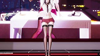 [MMD] Black Pink Lisa - Swalla Tifa Lockhart Sexy Kpop Dance FF7 Final Fantasy