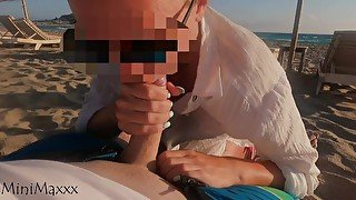 Almoust caught while sexing on the beach - Amature MiniMaxxx