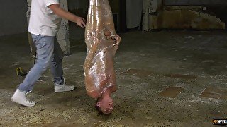 Nasty torture session with lot of spanking and dick sucking