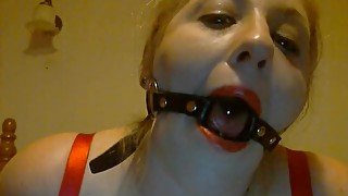 BBW Elle Moon Lipstick Ring Gag Self Bondage