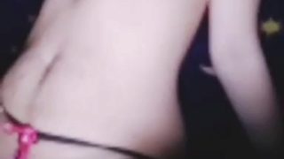 Wife enjoying phone sex