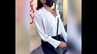 Sexo por DINERO! Le ofrezco DINERO a SEÑORA Mexicana Sumisa que Estaba Esperando su Camión VOL #2