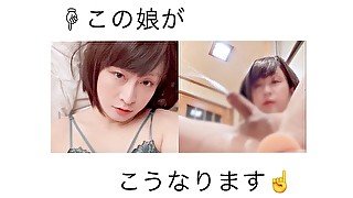 男の娘、女装、アナル、ディルド、オナニー、ところてん、潮吹き、射精、の動画