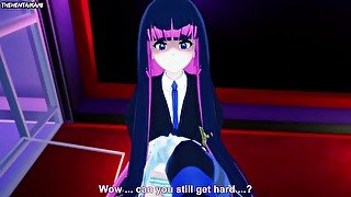 Stocking Anarchy Panty and Stocking With Garterbelt Feet Hentai POV