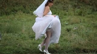 Real Brides Upskirts!