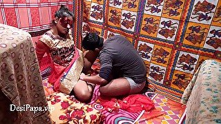 Loving intense sex between Indian husband and horny desi wife