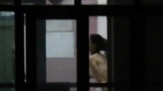 Window Voyeur: Chinese Neighbor Tits