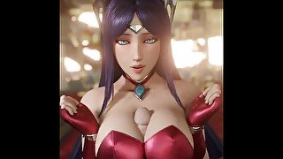 Irelia Titsjob Facial (No Sound)