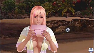 Dead or Alive Xtreme Venus Vacation Honoka Valentine's Day Pose Cards Fanservice Appreciation