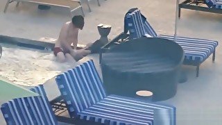 Amateur Couple Is Fucking In A Hot Tub Outside