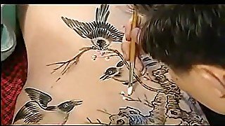 Chino Art Body Painting In Chine