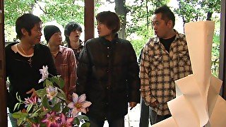 JAV teen in kimono gushes all over rabit vibe during solo toy fucking