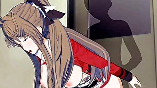 Amagi Brilliant Park - Sento Isuzu 3D Hentai