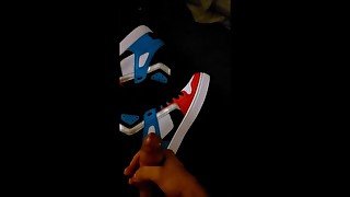 Cum shot on Osiris sneakers