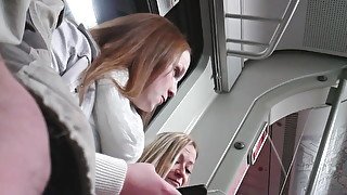 Hidden cam in the train