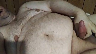 Fat guy masturbates and has an orgasm #2