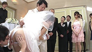 Best Man Takes Bride In Japanese Wedding 1 - Asian