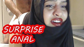 Homemade Arab anal fuck