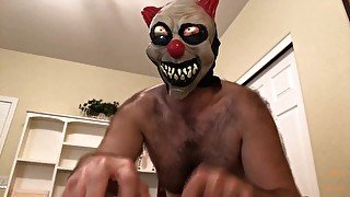 JOI: Hairy Scary Clown Gives  A Tickle