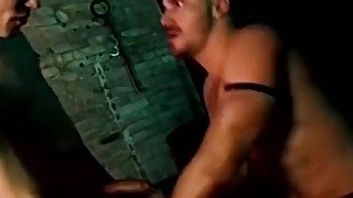 Group banging and sucking mixed with piss for jock slaves