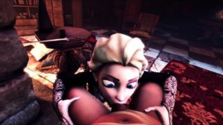 Frozen Elsa s Gift 3D Porn