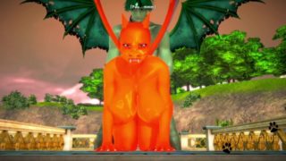 Pokemon Furry Hentai 3D Yiff - Charizard Girl is Ficked by Human Dragon