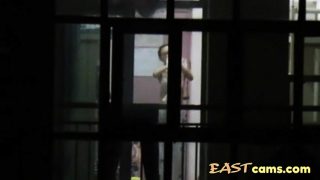 Window Voyeur: Chinese Neighbor Tits