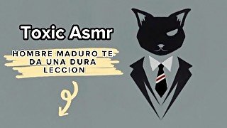 Hombre Maduro te da una buena lección [ASMR] [Audio erótico para mujeres] [Voz de hombre]