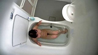 Asian shower voyeur