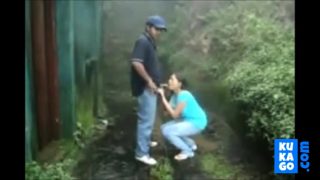 Indian Couple Fuck In The Rain