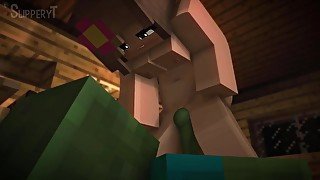 Filling Her Stomach With The Warmest Cream - Xxx Minecraft