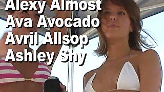 Ava Avocado & Ashley Shy & Avril Allsop & Alexy Almost Tit & Pussy Flash GMDG0800