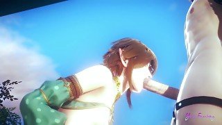 Zelda Yaoi Femboy - Link Blowjob (uncensored)