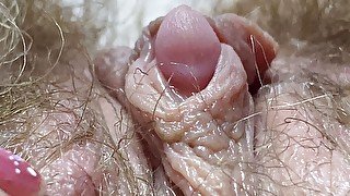 Big clit closeup 4K