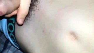 young asian guy cum