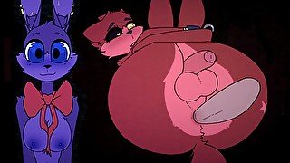 FNAF Sexy Bonnie & Futa Foxy  Compilation #2