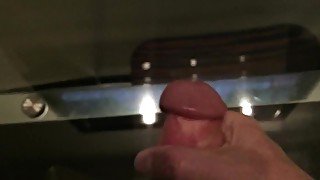 Slow Motion Cumshot On Glass