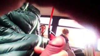 Two girls watch bus flasher