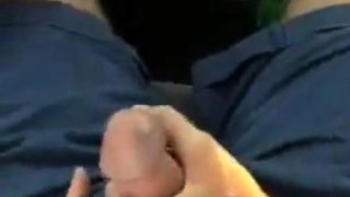 Handjob in the car while driving