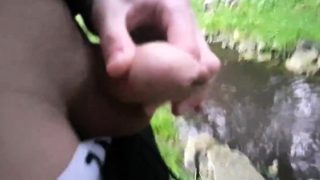 Pissing in the stream