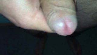 Closeup cumshot slomo