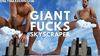 Macrophilia - giant fucks skyscraper