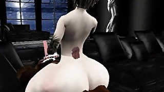 femboy slut twerking his bubble ass before get fucked by bbc 2 - IMVU