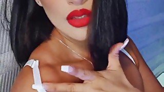 Brunette Red Lips Teasing Telegram Soft - Sex Cam