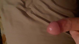 Guy jerking off Nice hard Dick whit big load of cum orgasm and moaning