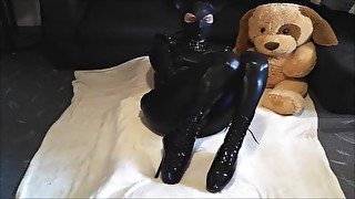 Sissy Kitten Lovense Vibed Bound Orgasm